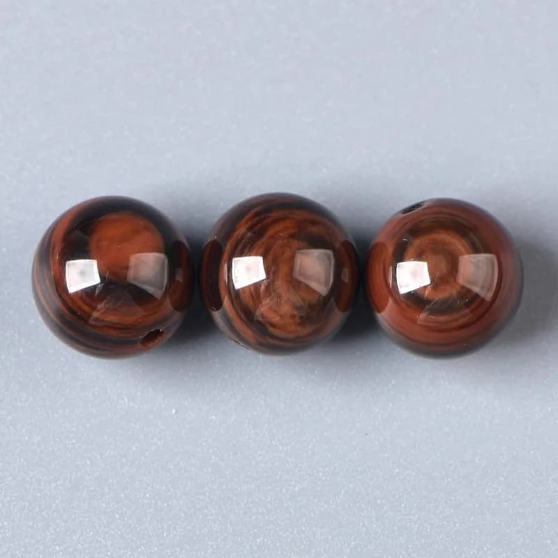 Obsidienne rouge perle unique bricolage accessoires de bijoux faits à la main