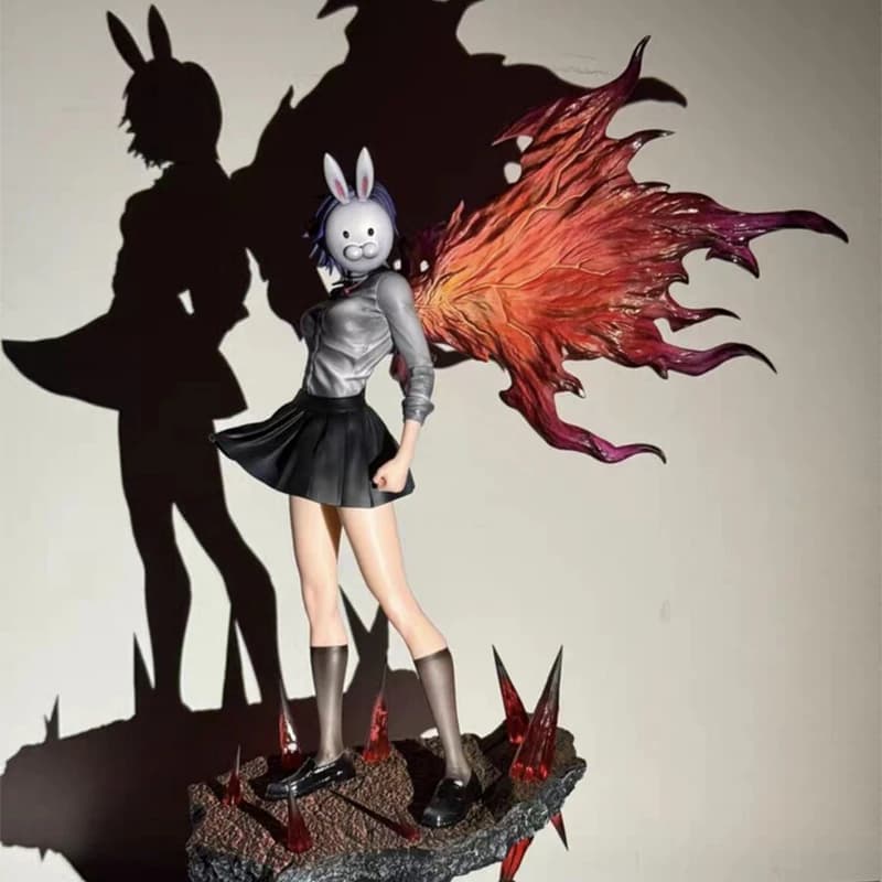 Nouvelle figurine articulée Tokyo Ghoul Kirishima à double tête de 37 cm, statue d'anime, ornement de bureau, jouet de collection pour fille, cadeau