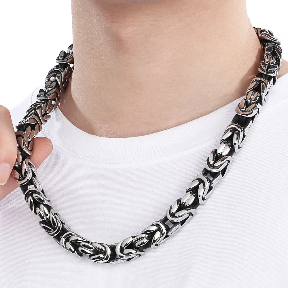 Collier chaîne de 60/63CM de longueur pour homme