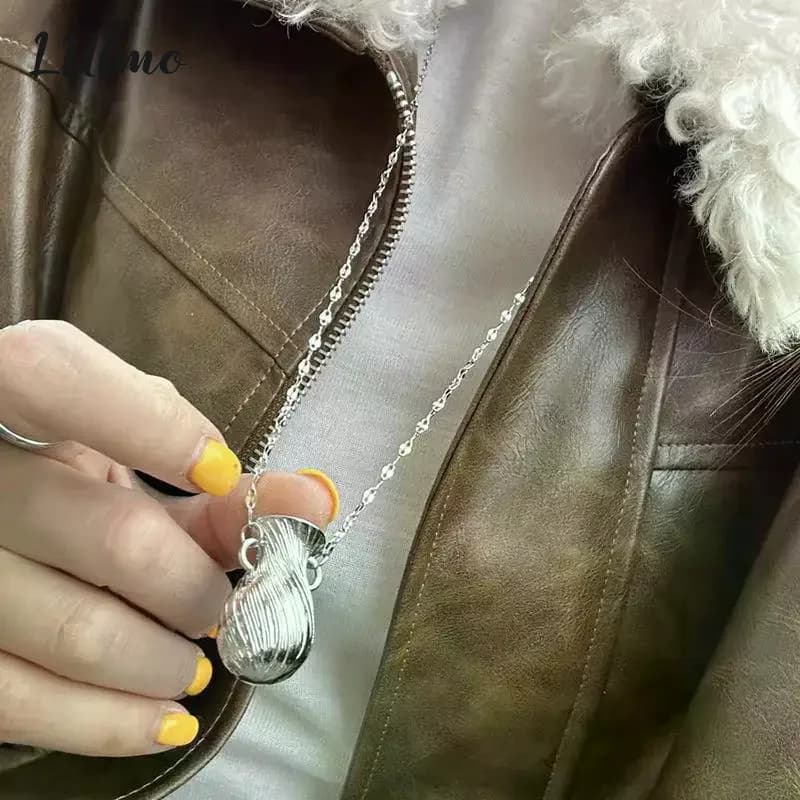 Collier pendentif vase miniature, collier minimaliste pour arrangement floral, collier de fleurs séchées, bijou cadeau