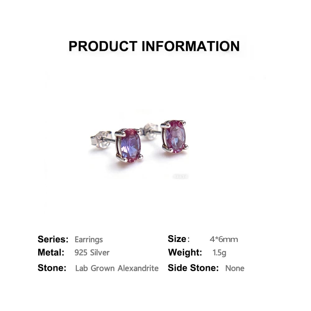 CSJ-Boucles d'oreilles en argent regardé 925 pour femme, cl rite cultivée en laboratoire indépendant, pierre précieuse créée, cadeau d'anniversaire et de Noël, Black friday