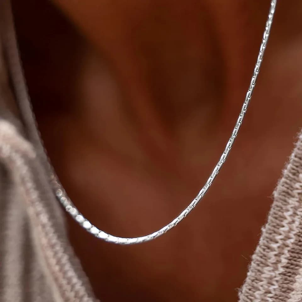 Collier en acier inoxydable pour homme, bijoux non décolorés, hip hop, cubain, 138