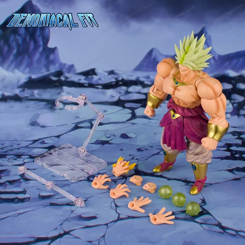 En Stock démoniaque ajustement Broly Figurine Dragon Ball légendaire Berserker 2.0 figurines Broli