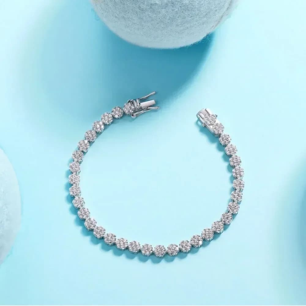 Bracelet en moissanite M-JAJA 1