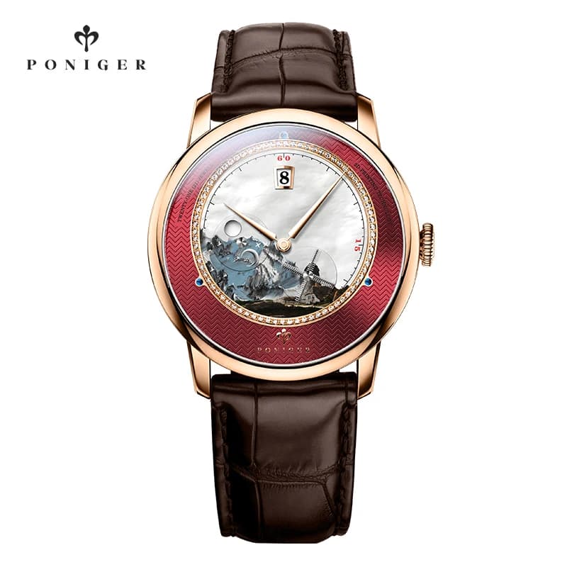 Montre-bracelet PONIGER en verre saphir