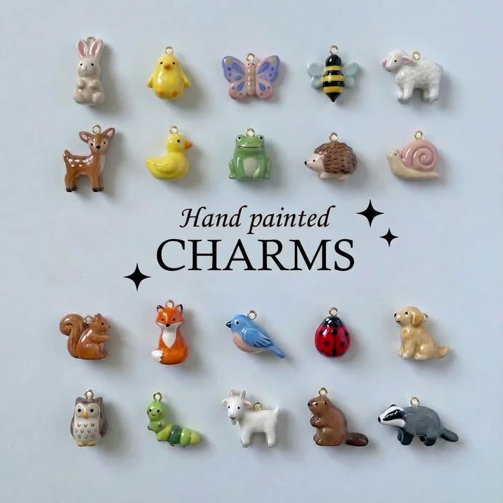 Ensemble de pendentifs animaux DIY en acier inoxydable pour colliers, motifs lapin et écureuil, pour la création de bijoux et accessoires pour femmes