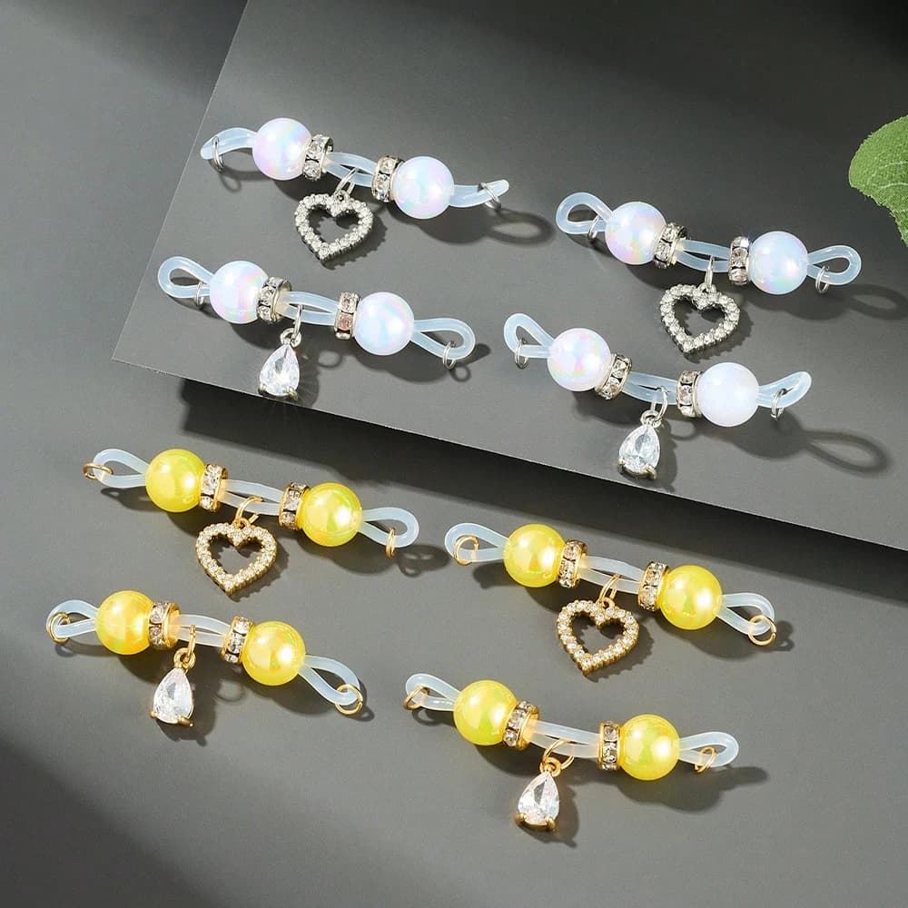 Faux anneaux de mamelon sans Piercing
