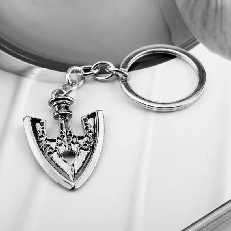 Anime JOJOS BIZARRE aventure colliers Kujo Jotaro flèche métal pendentif chaîne tour de cou porte-clés charme cadeaux bijoux Collares