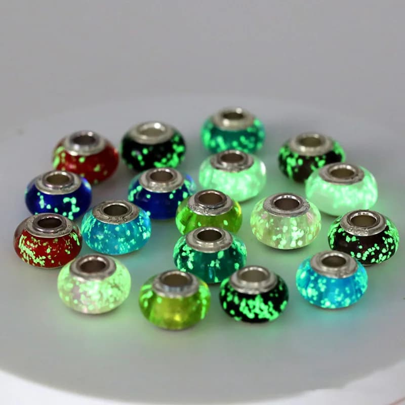 Collier de perles de verre Shoous pour hommes et femmes, breloque, bracelet, bracelet, accessoires de bricolage, cadeaux, original, nouveau, mode