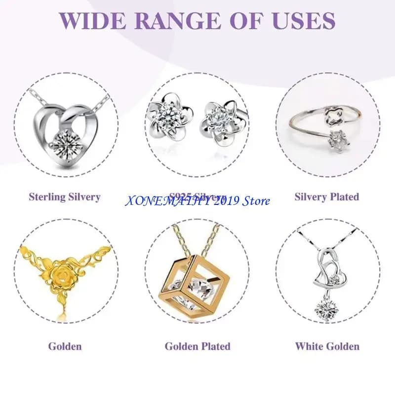 F42F – nettoyage antirouille taille, tissu polissage professionnel pour bijoux