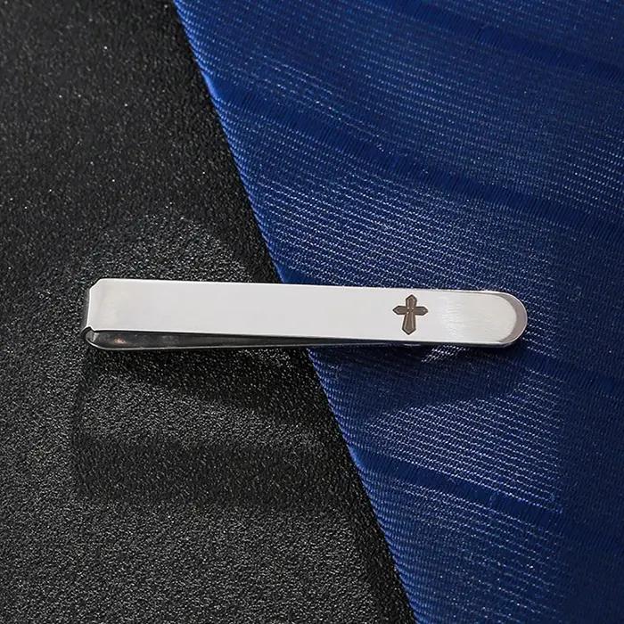 Pinces à cravate croisées en métal plaqué argent antique pour hommes et femmes élégance distinction occasions spéciales