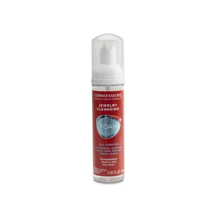 Mousse nettoyante pour bijoux Connoisseurs, formule non toxique et biodégradable, nettoyant pour bij