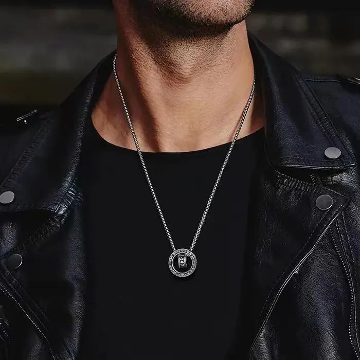 Collier pendentif vintage en argent Sterling 925 avec zirconium et diopside chromé pour femmes et hommes occasions spéciales bijoux mariage cadeaux de fête