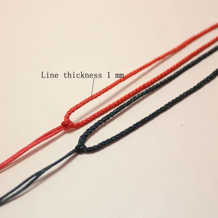 Corde de collier tissée à la main