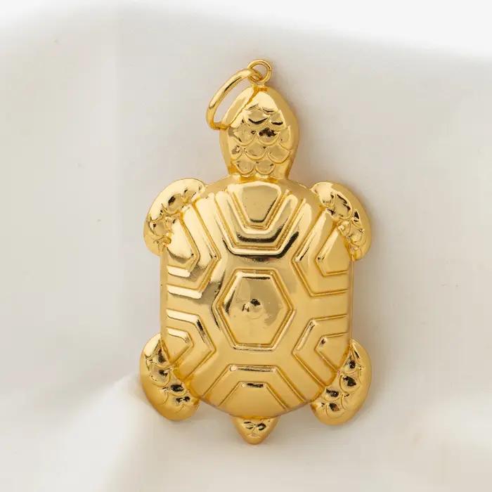 Pendentif design éléphant pour homme et femme bijou couleur or haute qualité unique sans chaîne crocodile léopard style moderne occasions spéciales