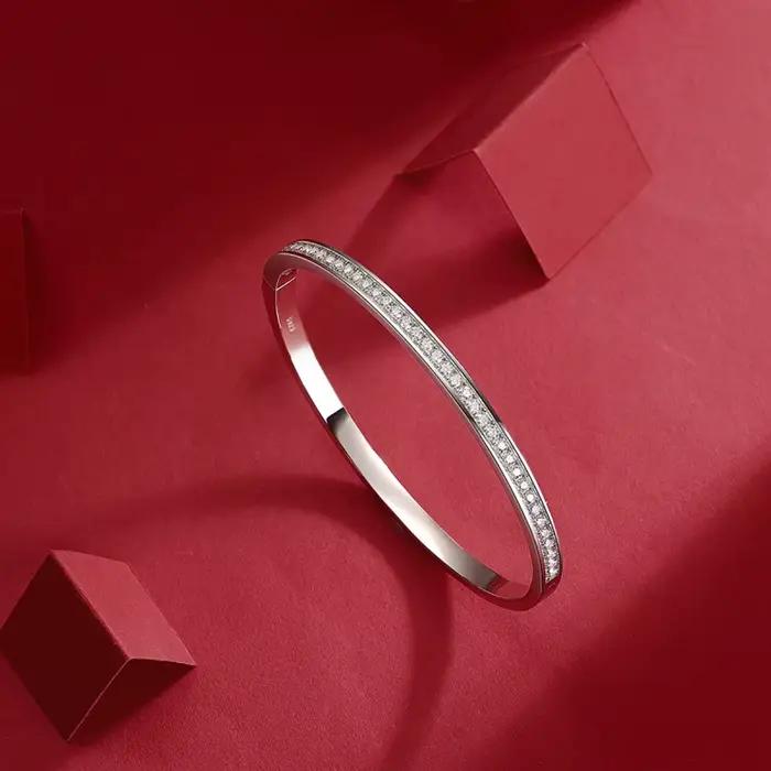 Bracelet en argent Sterling 925 massif