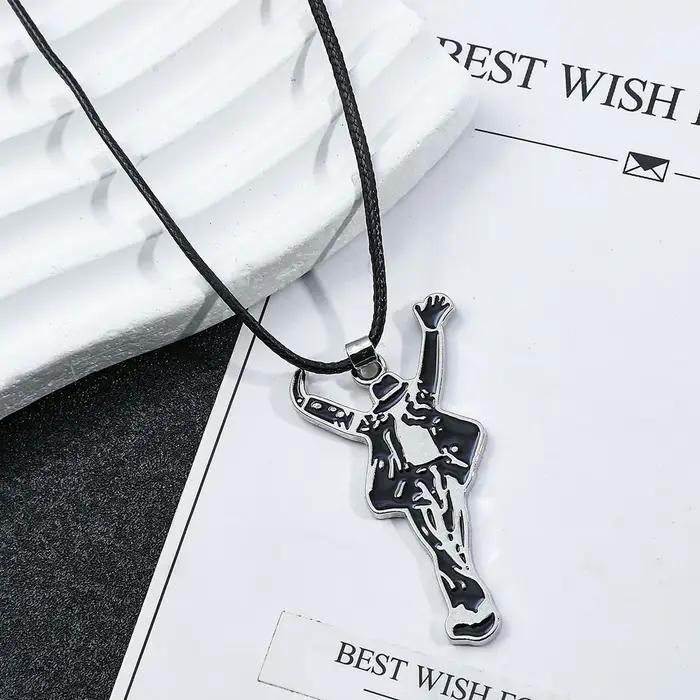 Collier Pendentif Personnalisé Danseur Étoile – Bijou Masculin Tendance