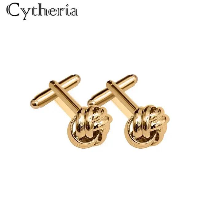 Boutons de manchette boule ronde pour hommes, couleur or argent noir, accessoires de bijoux, costume