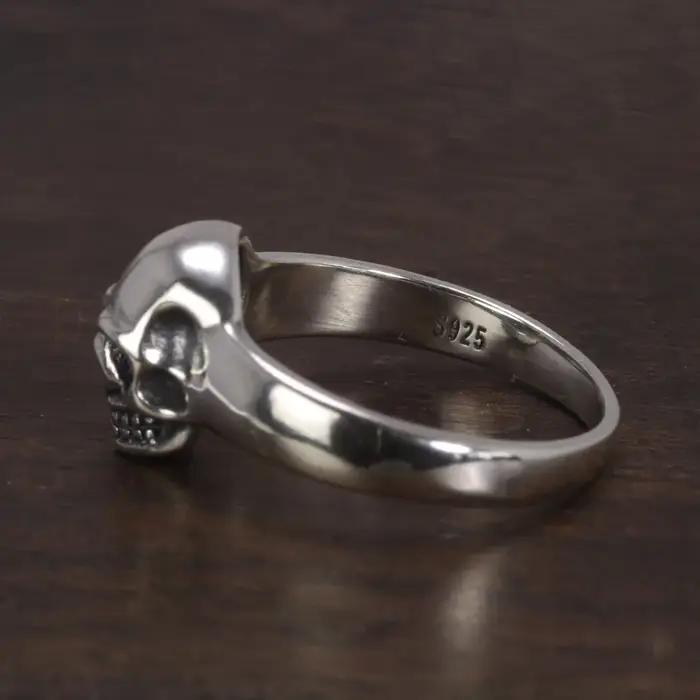 S925 Sterling Silver Vintage Modules Seton Ring for Men