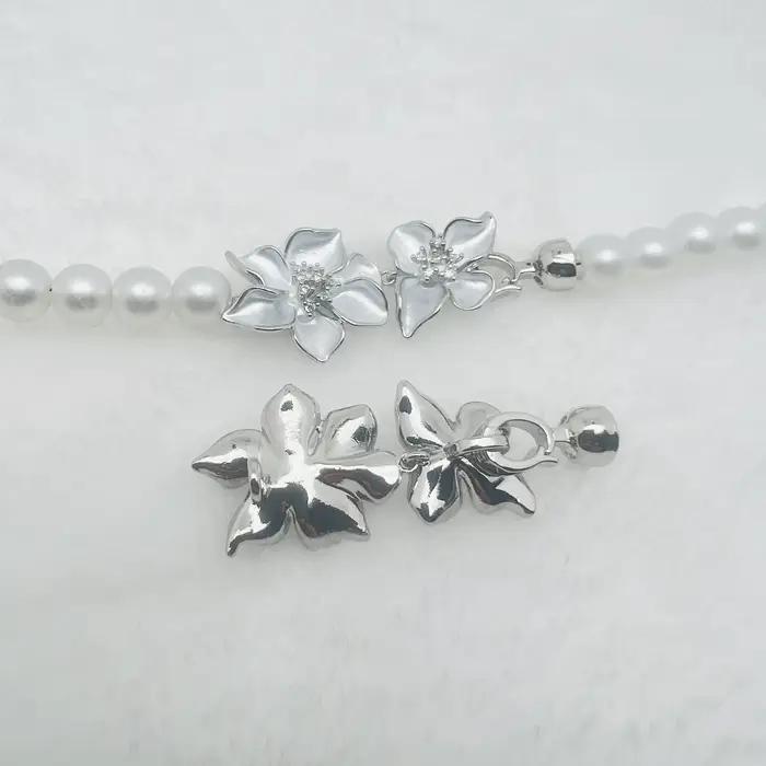 Boucle de connexion pour collier et bracelet