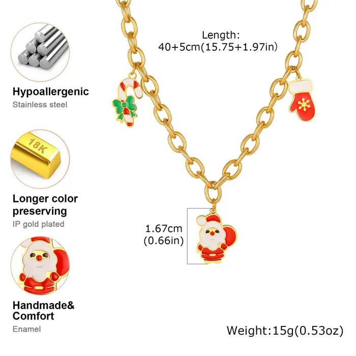 Collier en acier inoxydable plaqué or 18 carats pour femmes avec pendentif en forme de larme pour occasions spéciales et gravure personnalisable