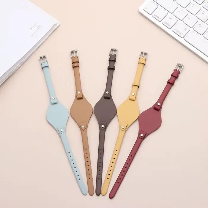 Queue bijoux Bracelet de montre boucle Bracelet en cuir véritable Bracelet de montre pour Fossil ES3077 2830 3262 3060 4176 4119 4026 4340