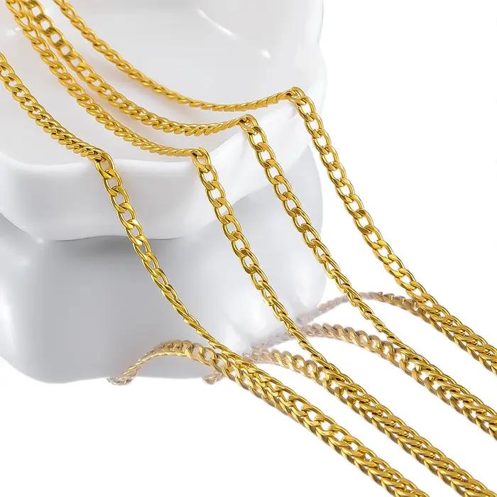 Collier Semi-fini en acier inoxydable