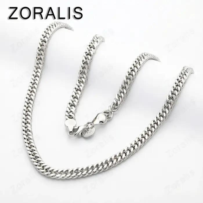 Colliers en or 18 carats de haute qualité, 6 mm, pour hommes et femmes, bijoux de créateur nobles po