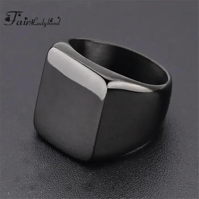 FairLadyHood-Bague punk pour homme