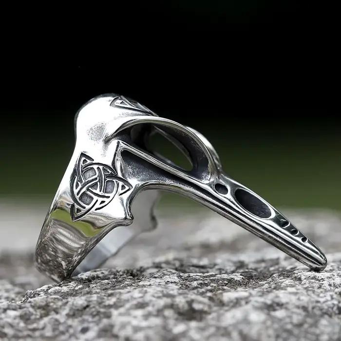 Bague Totem Noeud Celtique Vintage pour Homme