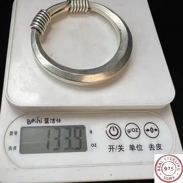 Bracelet ethnique Miao & Dong plaqué argent 925