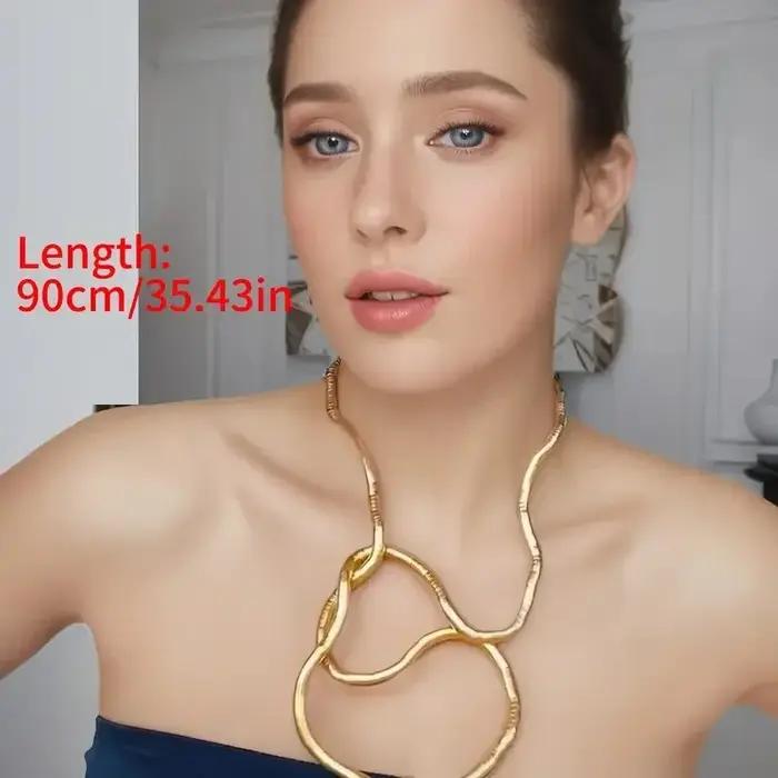 Chaîne serpent pliable unique