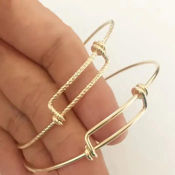 Bracelet Boho Vintage réglable or 14K pour femmes occasions spéciales elegance design géométrique breloques cadeau de demoiselle d'honneur soirée chic