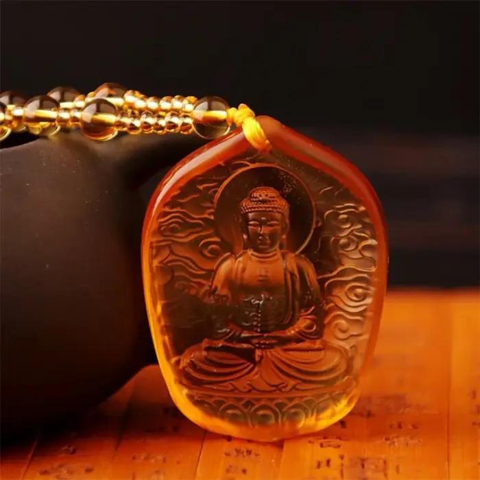 Collier bouddhiste fait à la main