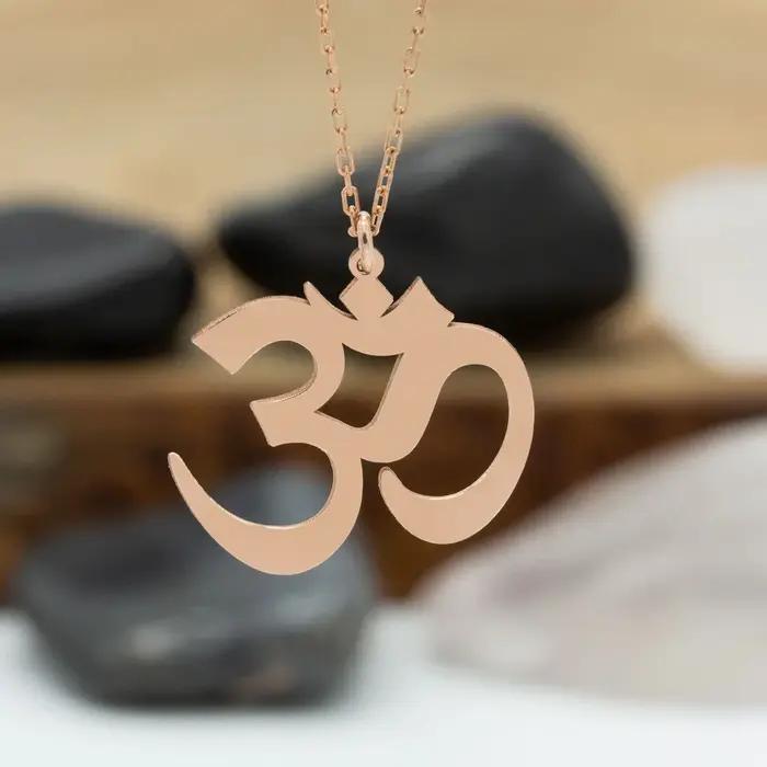 Om chakra collier Mala Yoga