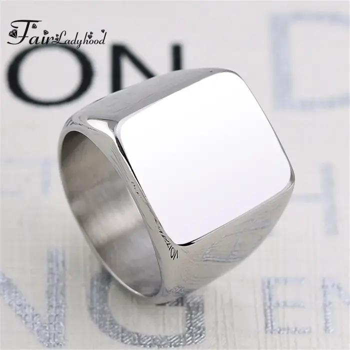 FairLadyHood-Bague punk pour homme