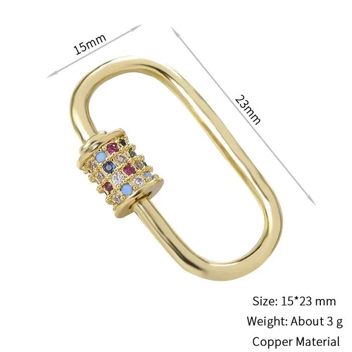 Fermoirs luxueux en zircone cubique AAA et cuivre de haute qualité pour la création de bijoux personnalisés occasions spéciales