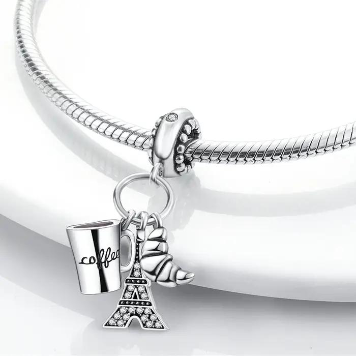 Pendentif breloque en argent sterling 925