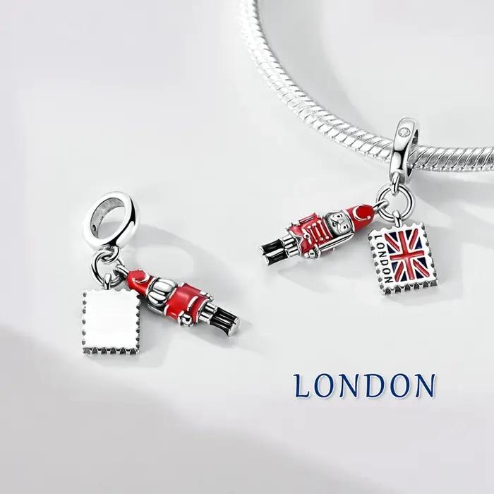 Pendentif breloque en argent sterling 925