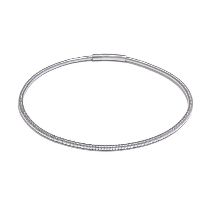 Collier 316 acier inoxydable serpent chaîne
