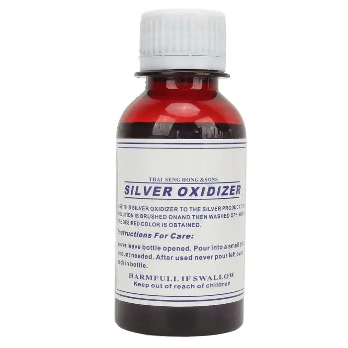 Solution d'd'effets en argent pour bijoux rétro vintage, noircissant, liquide, 100ml