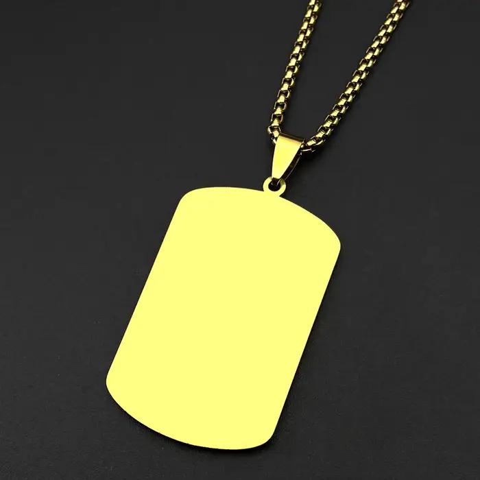 Collier pendentif musulman islamique Coran avec strass pour femmes et hommes