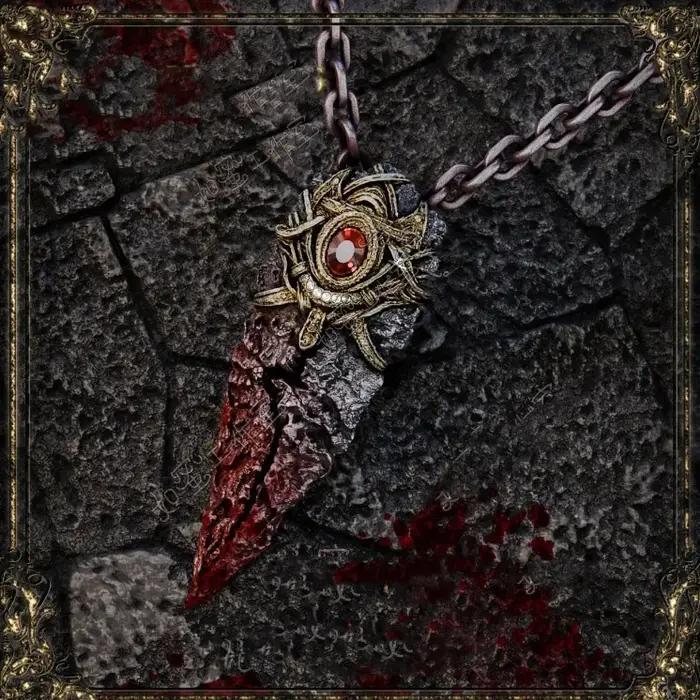 Elden Far Ring Talisman bête griffe pendentif collier Anime jeu