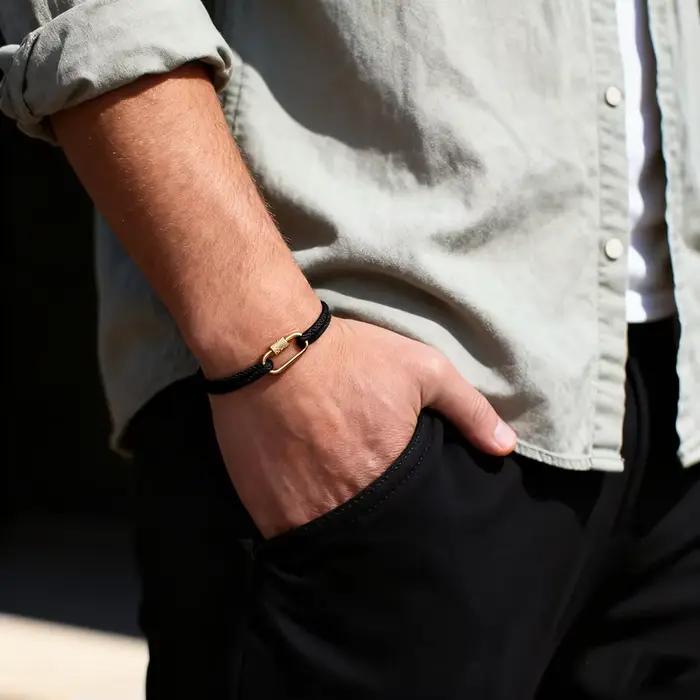 Bracelet de survie homme ethnique en acier inoxydable corde de qualité A 3mm pour aventures en plein airOptionsResolver