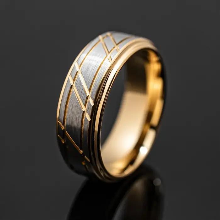 Bagues de luxe pour homme rétro joyeria bijoux vintage bisuteria accessoires hombre