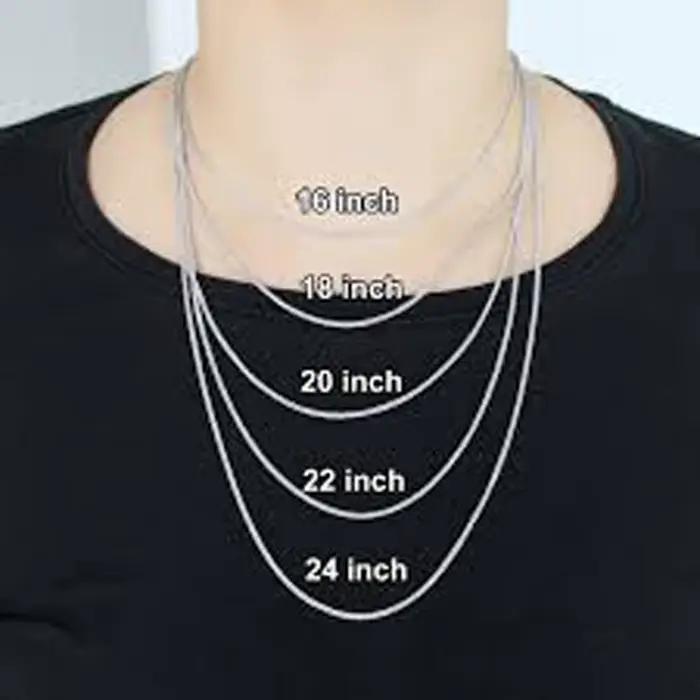 Collier ras du cou pour hommes