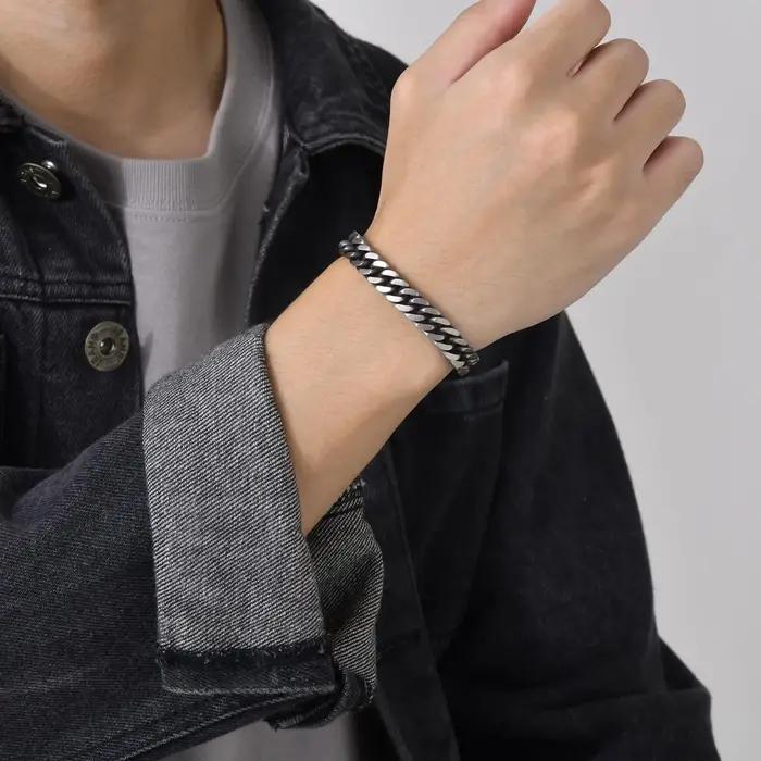 Chunky Retro Cuban JOMen Bracelets