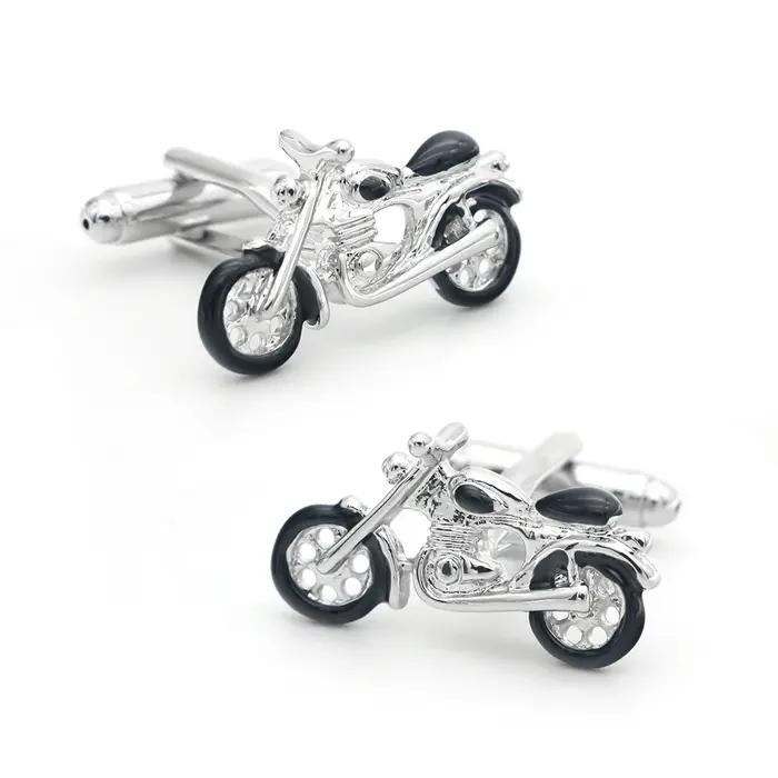 Boutons de manchette iGame en cuivre avec perles simulées pour hommes style sportif et décontracté pour occasions spéciales