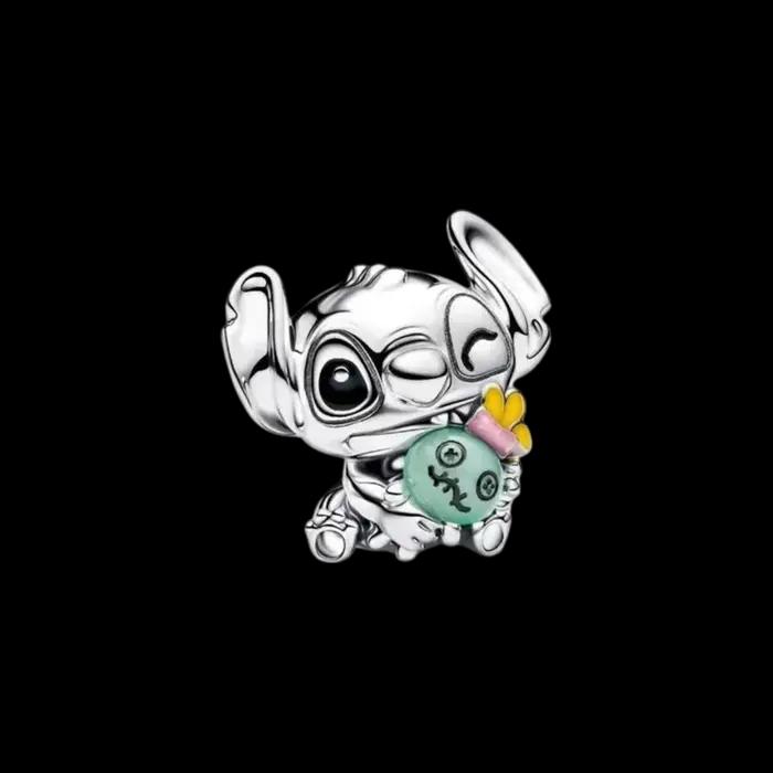 Bijoux de Couple en Argent S925 Cadeau Mignon de Dessin Animé Perles DIY Disponibles Occasions Spéciales Pour Femmes