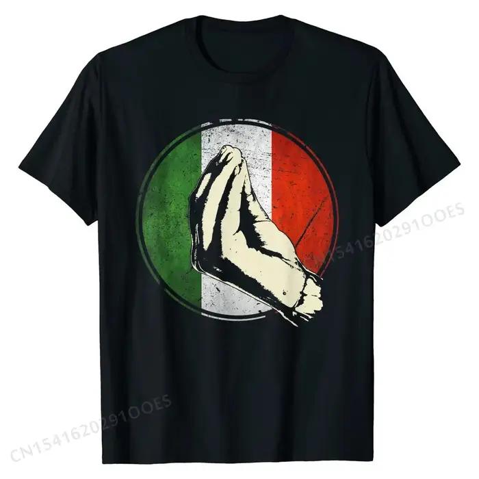 Cadeau italien chemise drôle italie T-Shirt T-Shirt ajusté décontracté coton hommes t-shirts Cool